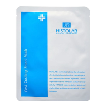 POST COOLING SHEET MASK / Маска постпроцедурна на нетканній основі "Регенеруюча з охолоджуючим ефектом" H0001 фото