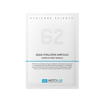 AQUA HYALURON AMPOULE COMPLEX SHEET MASK / Маска на нетканній основі &laquo;зволожуюча з гіалуроновою к-тою 62&raquo; H0134 фото