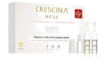 Crescina HFSC Transdermic Complete Treatment 500 - Засіб косметичний для догляду за волоссям і відновлення росту волосся та проти випадіння для жінок Crescina HFSC Transdermic Complete Treatment 500 UA00820 фото