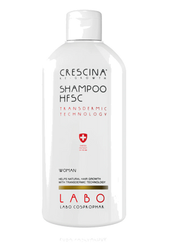 Crescina Transdermic HFSC Shampoo Woman 200 ml - Шампунь для росту волосся для жінок 200 мл UA00839 фото